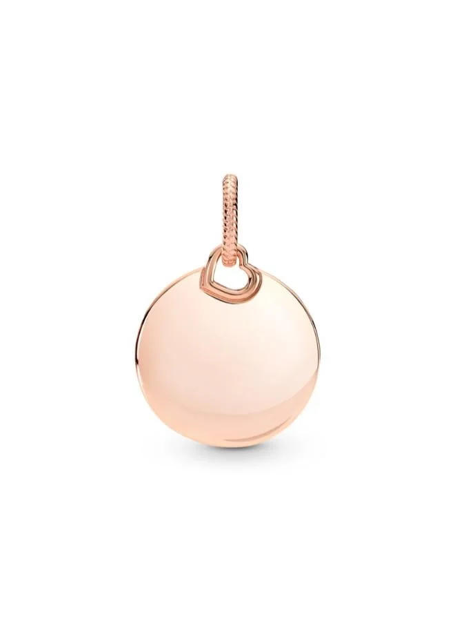 Round Disc Tag Pendant
