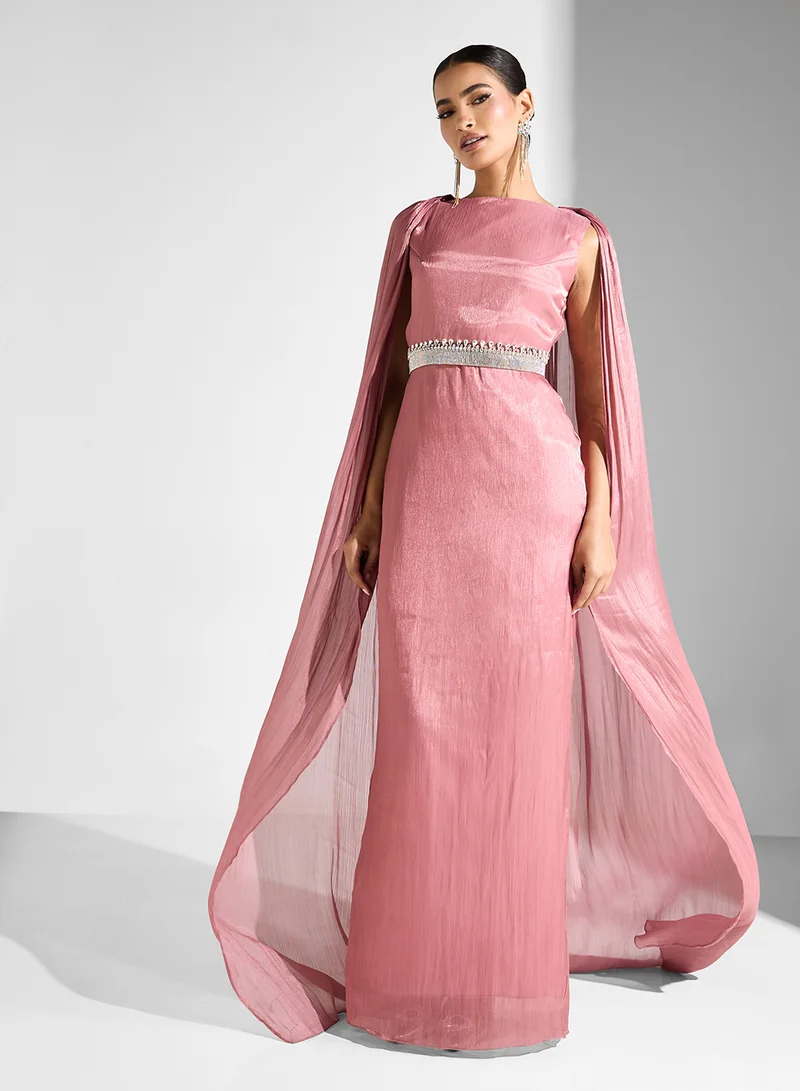 Dramatic Train Dress