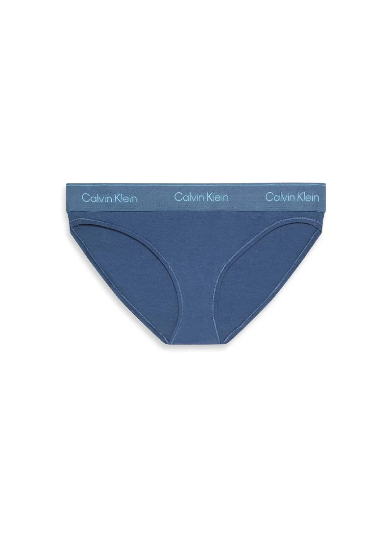 Icon Cotton Modal Bikini Briefs Steel Blue