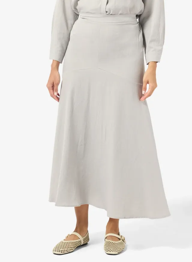 2-Piece Button Shirt and Skirt Set – image 4