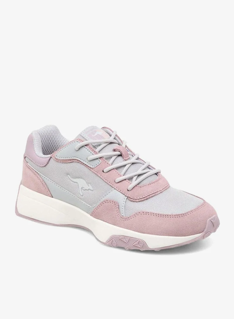 Women's Colourblock Lace-Up Sports Shoes