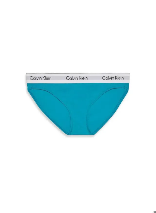 Calvin Klein Women's Bikini Briefs - White - Cotton Modal Elastane – image 7