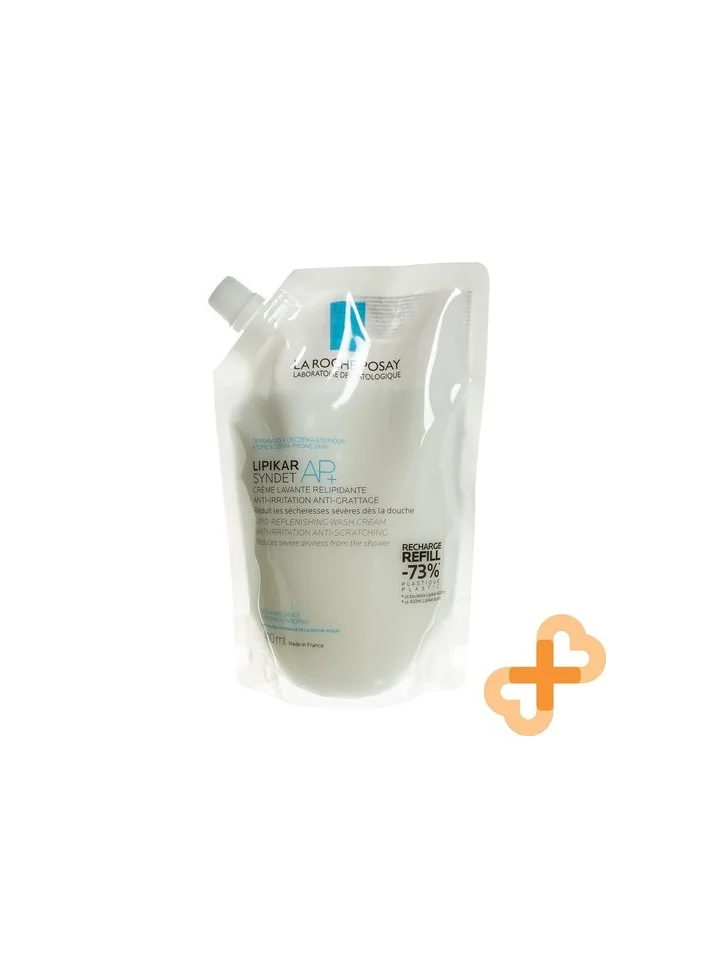La Roche-Posay Lipikar Syndet AP+ Body Wash Refill 400ml White
