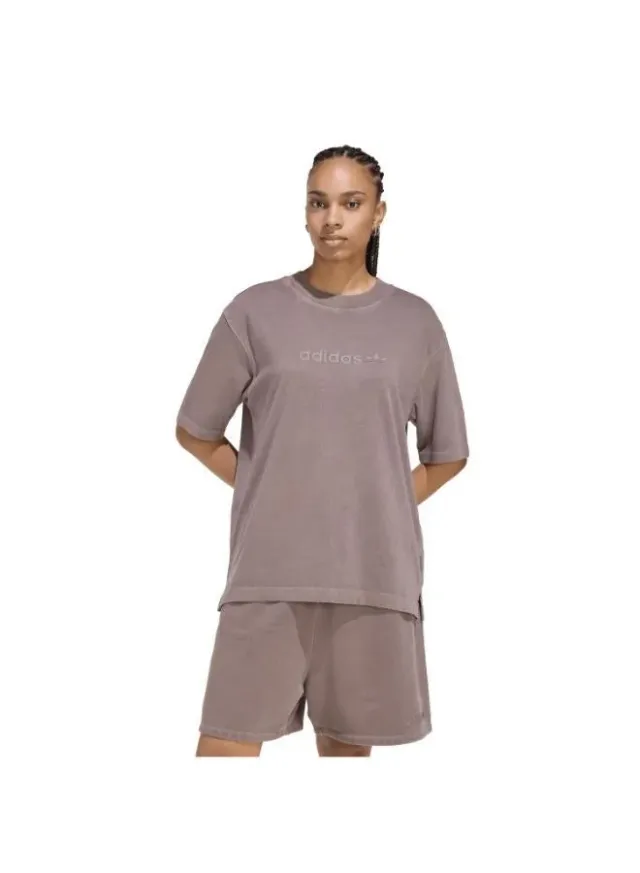 تيشيرت Essentials Linear Boyfriend Oversized Washed