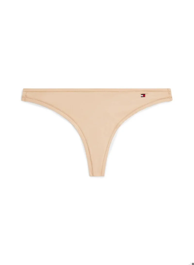 Essential Microfibre Thong Pale Khaki
