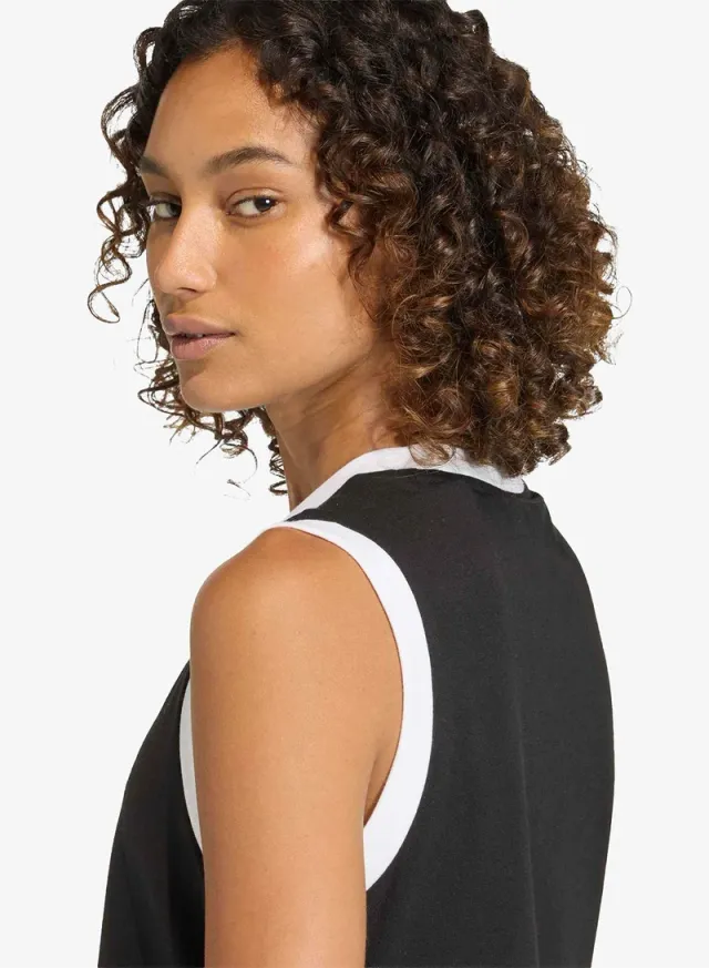 Adidas Originals Women's Black White Linear Tank Top – image 4