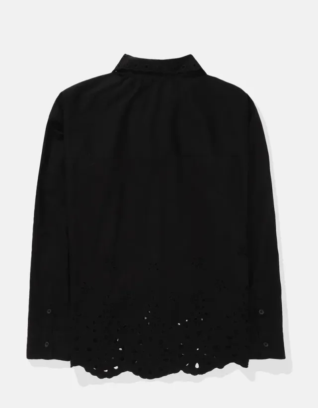 AE Perfect Button-Up Shirt – image 3