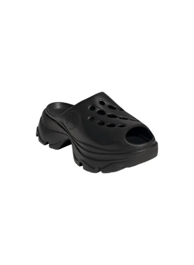 Women's Synthetic Flat Training Clogs - Bright Green/Pink – image 3