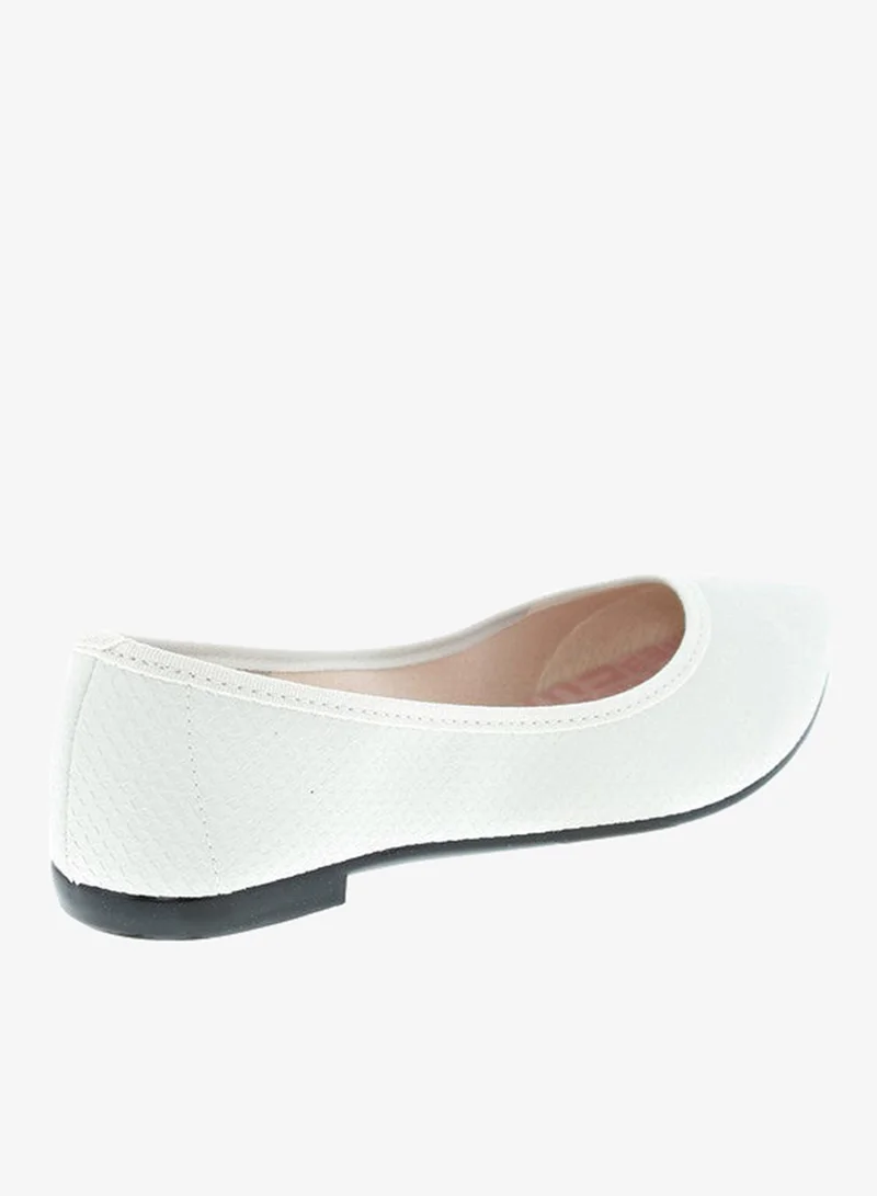 Women's Lightweight Ballerina Flats White