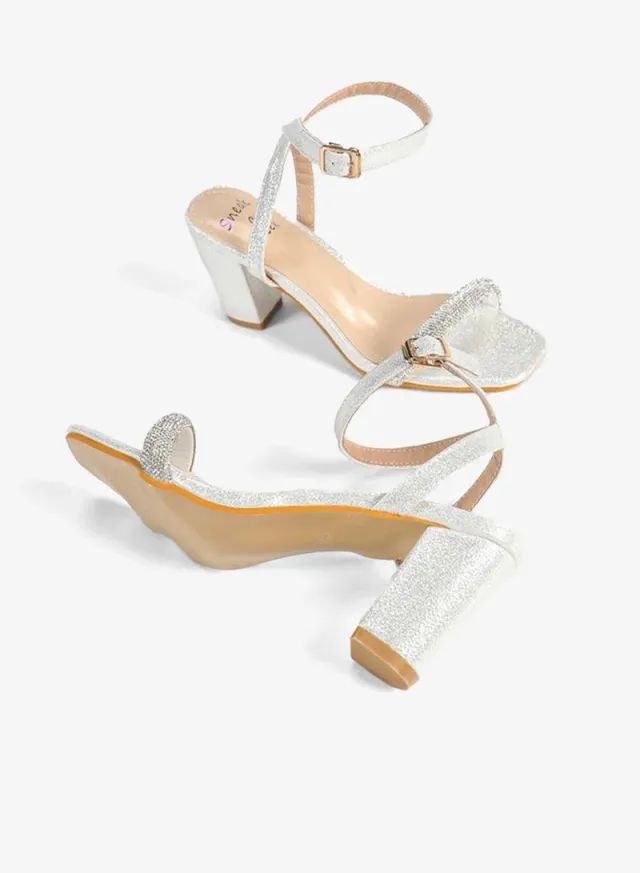 Embellished Block Heel Sandals – image 6