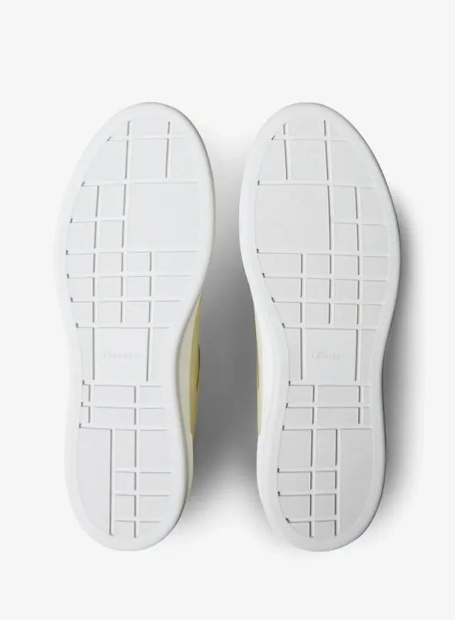 Logo Tape Leather Trainers – image 6