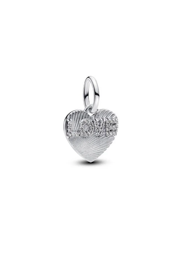 Mini Textured Clover Charm