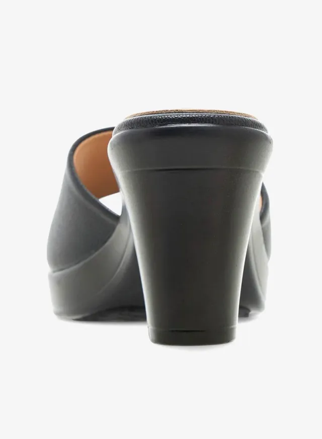 Textured Block Heel Sandals – image 5