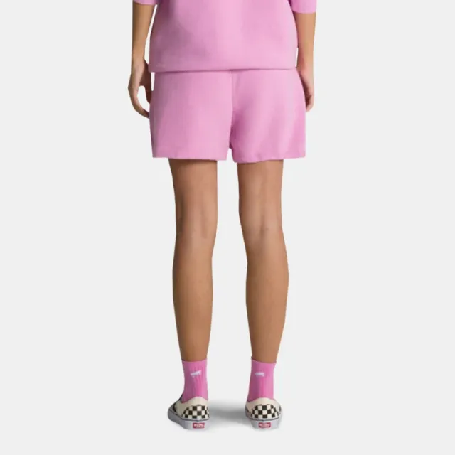 Women's Pink Solid Casual Shorts – image 2