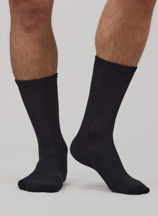 3-Pack Premium Crew Socks Grey – image 3