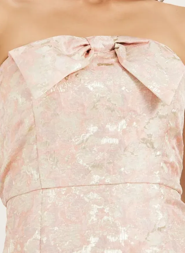 Floral Jacquard Dress – image 4