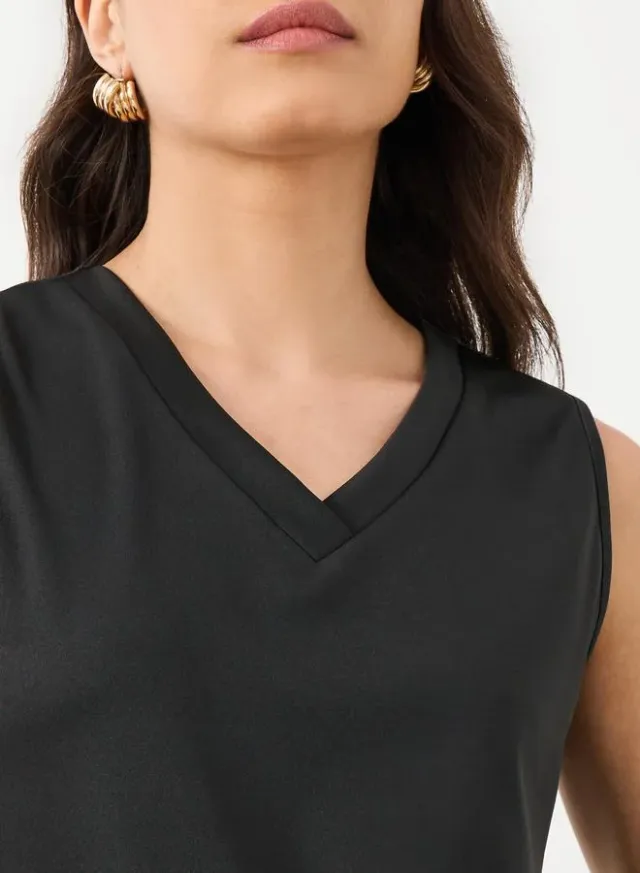 Women's Black 2-Piece Co-ord Set: Sleeveless Top and Pants – image 4