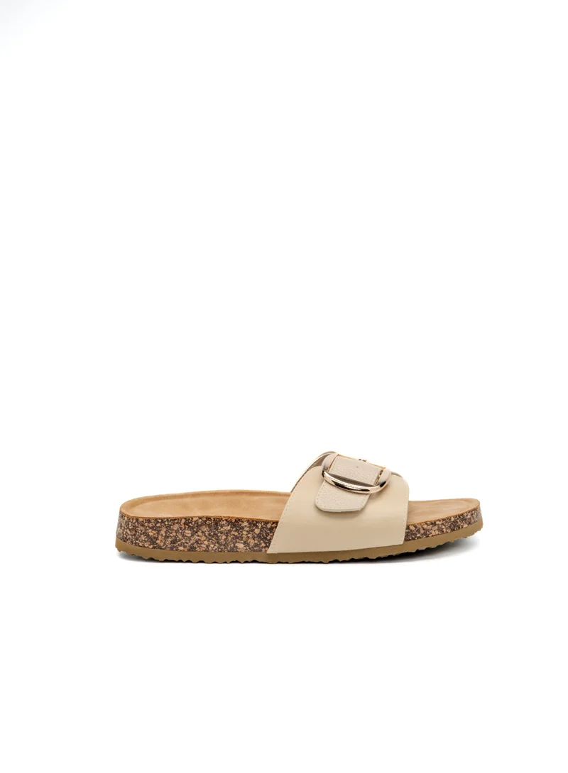 Casual Comfort Slide Beige