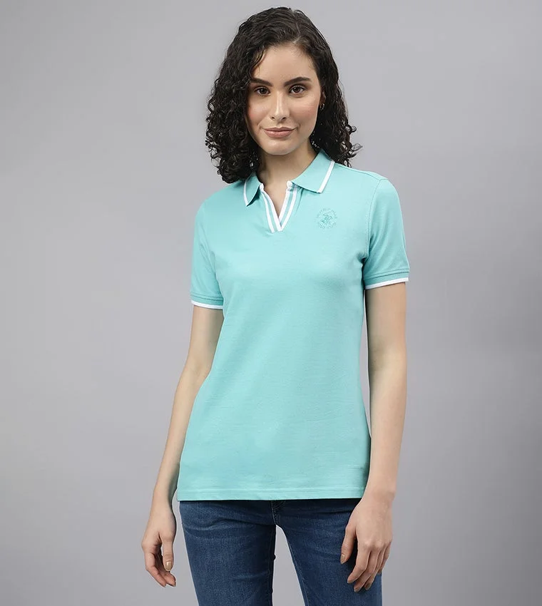Beverly Hills Polo Club Plain Polo Blue