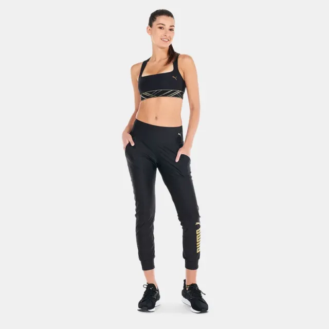 Deco Glam Mid-Impact Sports Bra Black – image 3