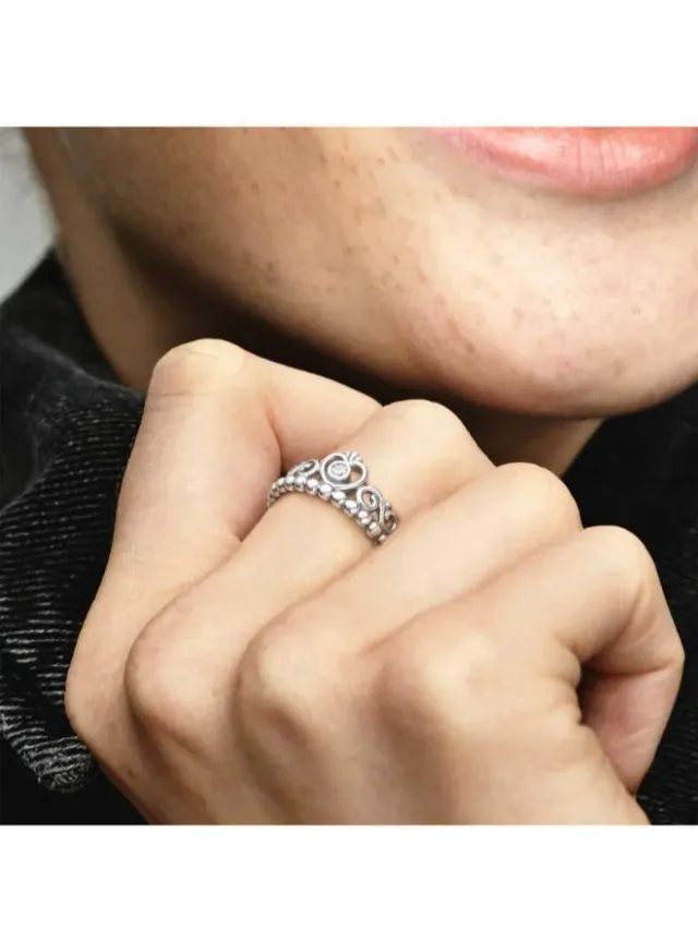 Princess Tiara Crown Ring – image 5