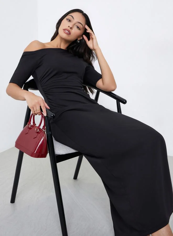 Bodycon Maxi Dress Black
