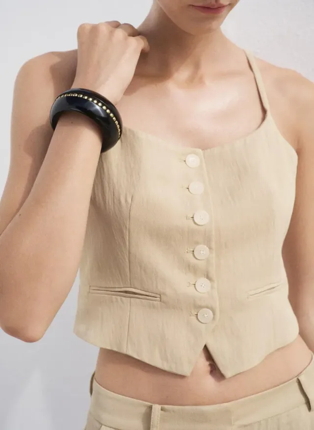Lyocell Suit Waistcoat