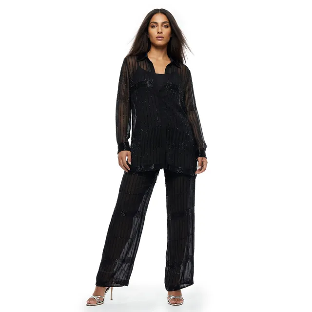Beaded Longline Shirt – image 5