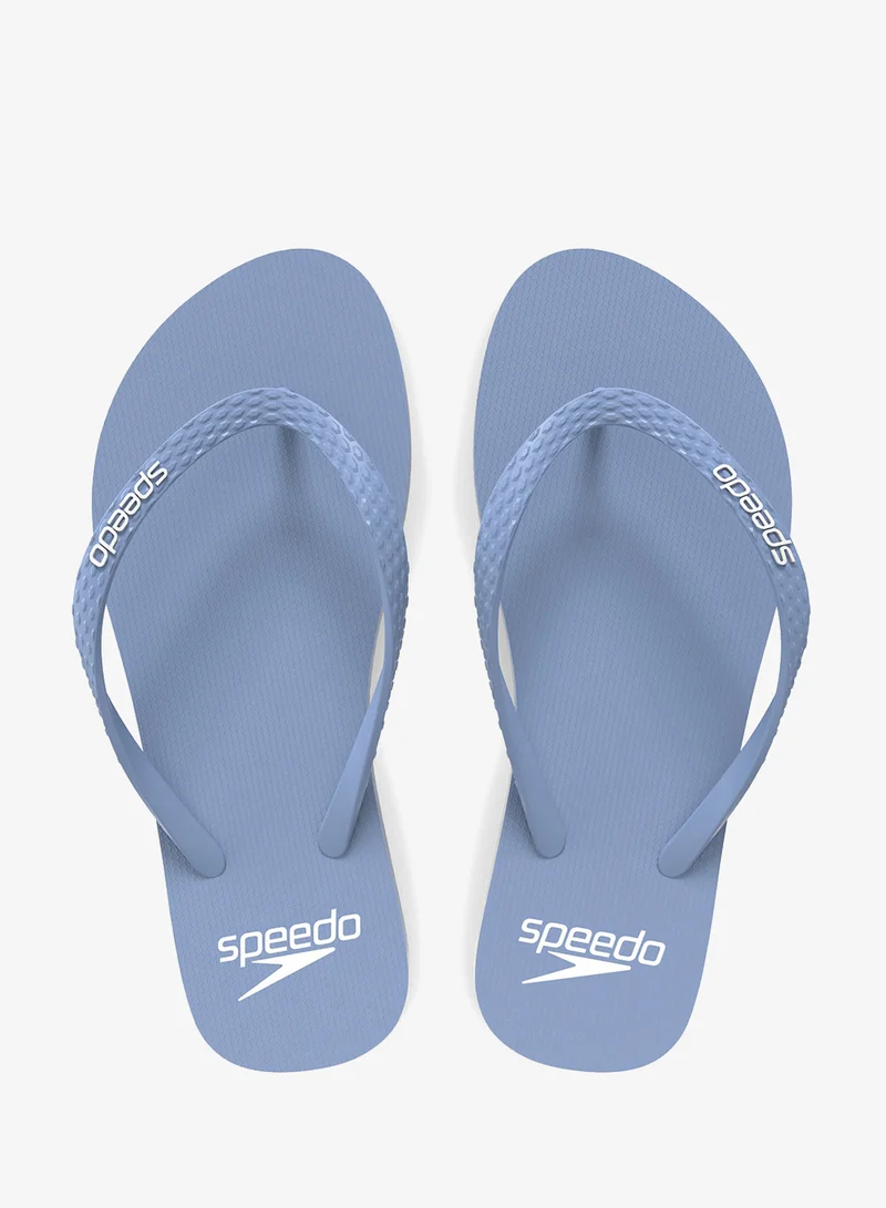 Women's Logo Flip Flops Blue