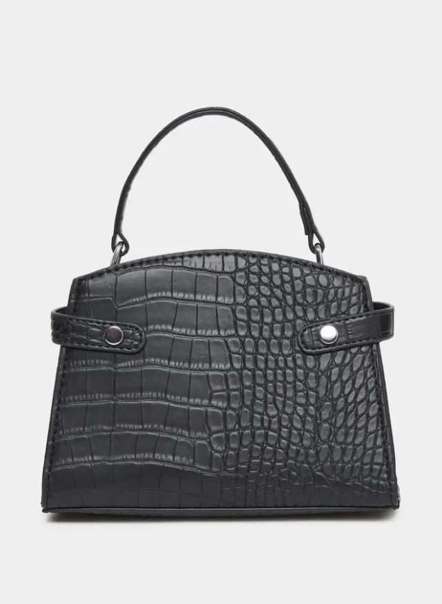 Metal Heart Drop Accent Handbag – image 5