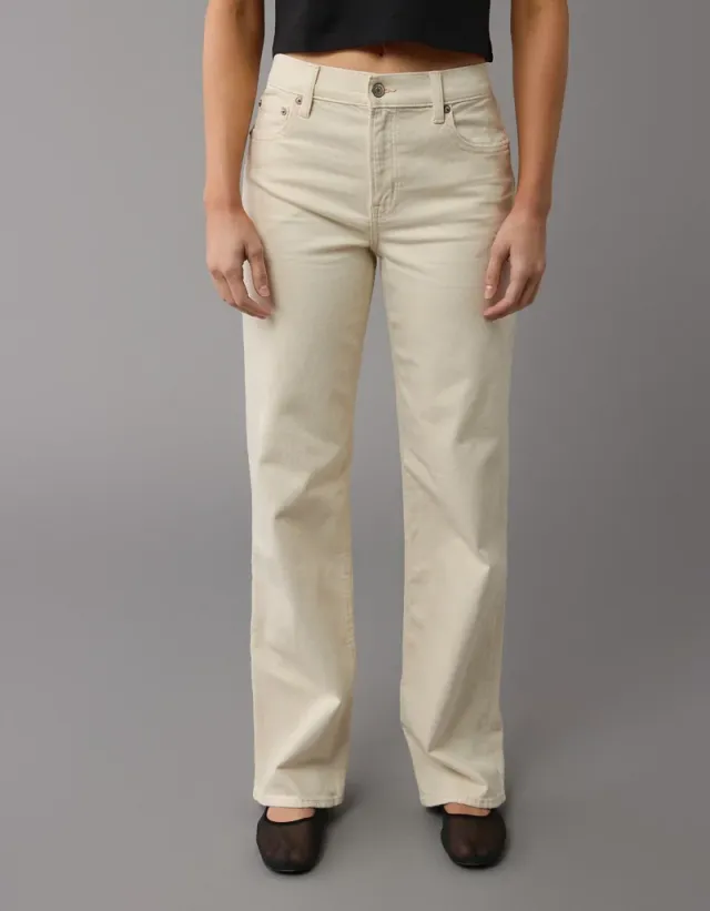 AE High-Waisted Stovepipe Jeans