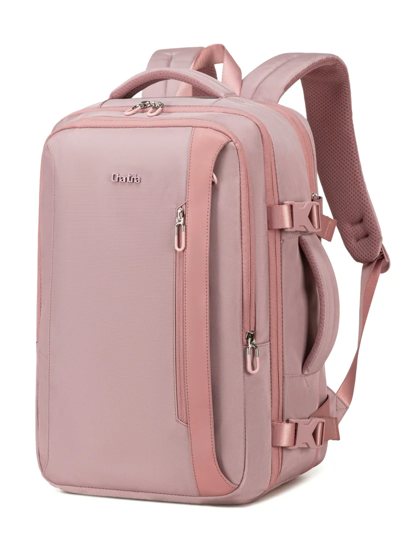 Women's Expandable Anti-Theft Laptop Backpack - Black