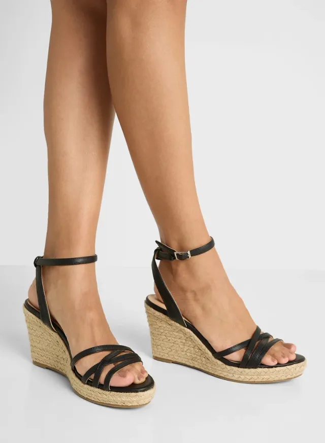 High Heel Wedge Sandals – image 5
