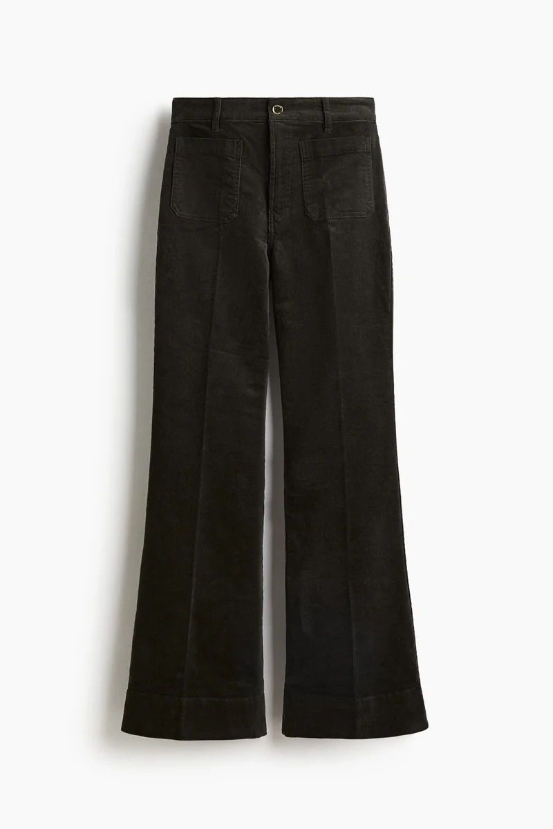 Corduroy Flare Pants