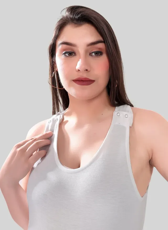 Maternity Nursing Tank Top Combo Pack (2 Pack) - Viscose Blend – image 8