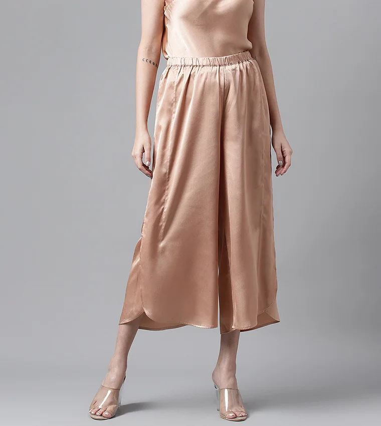 Beverly Hills Polo Club Women's Woven Bottom Light Beige