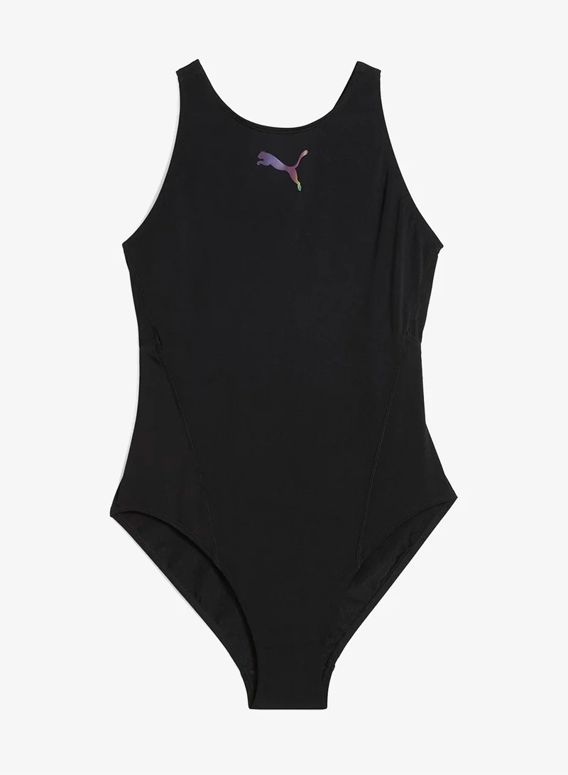 Women's Racerback Swimsuit Black