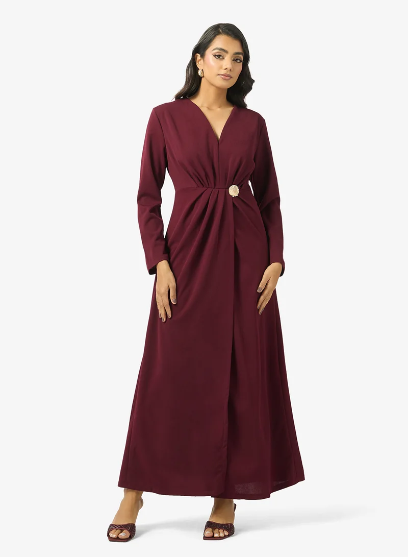 Draped Waist Dress