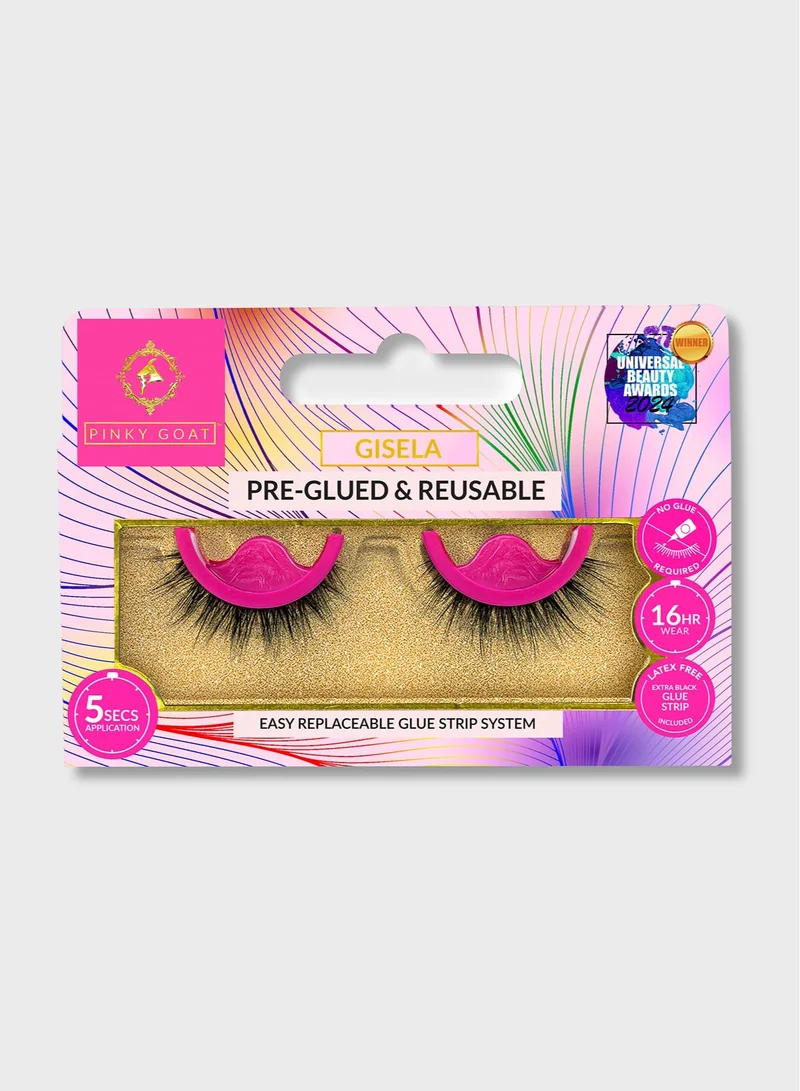 JUDY Pre-Glued Lashes Pastel Magenta