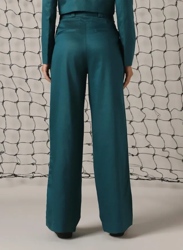 Women's Trousers Deep Teal – image 3