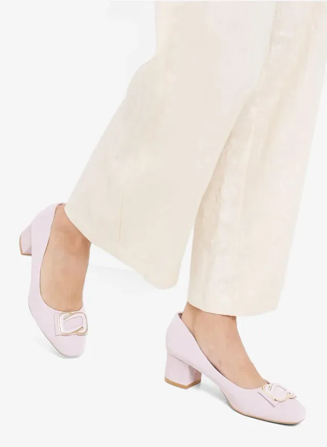Low Block Heel Pumps – image 5