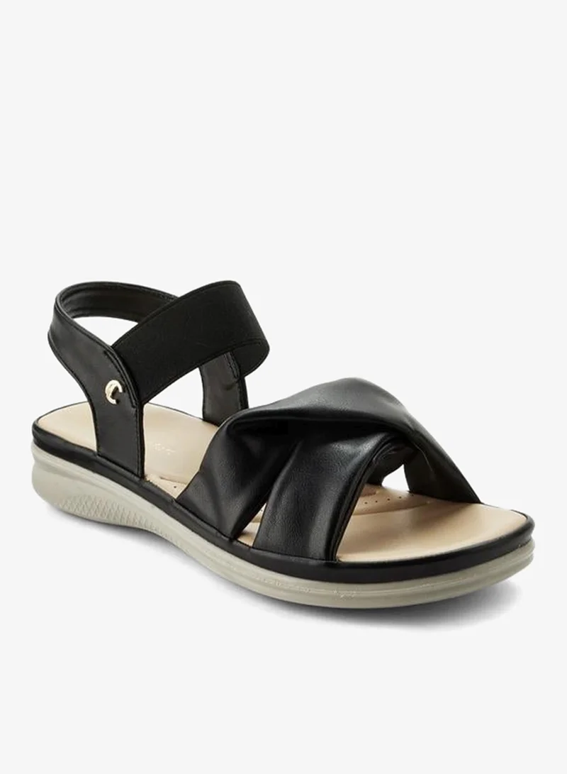 Women Cross Strap Comfort Sandals
