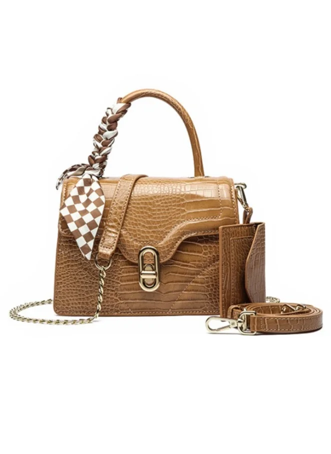 Textured Top Handle Bag BD 86