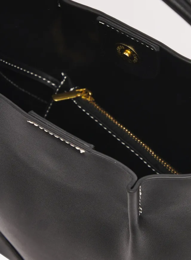 Bucket Bag with Coin Purse Gold – image 5