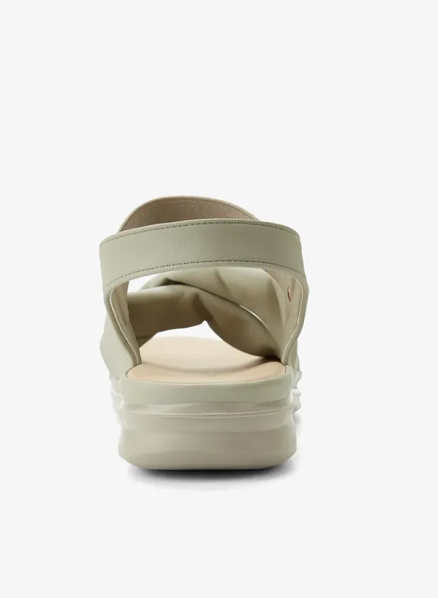 Women's Cross Strap Comfort Sandals Lilac – image 5
