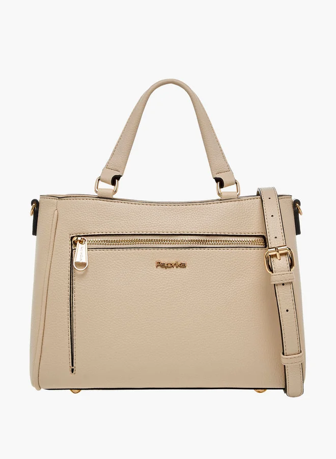 Adjustable Zip Tote Bag