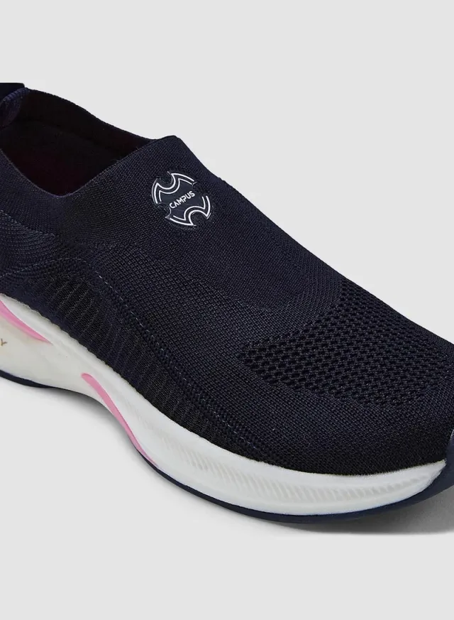 Women's Lightweight Slip On Walking Shoes Navy – image 5