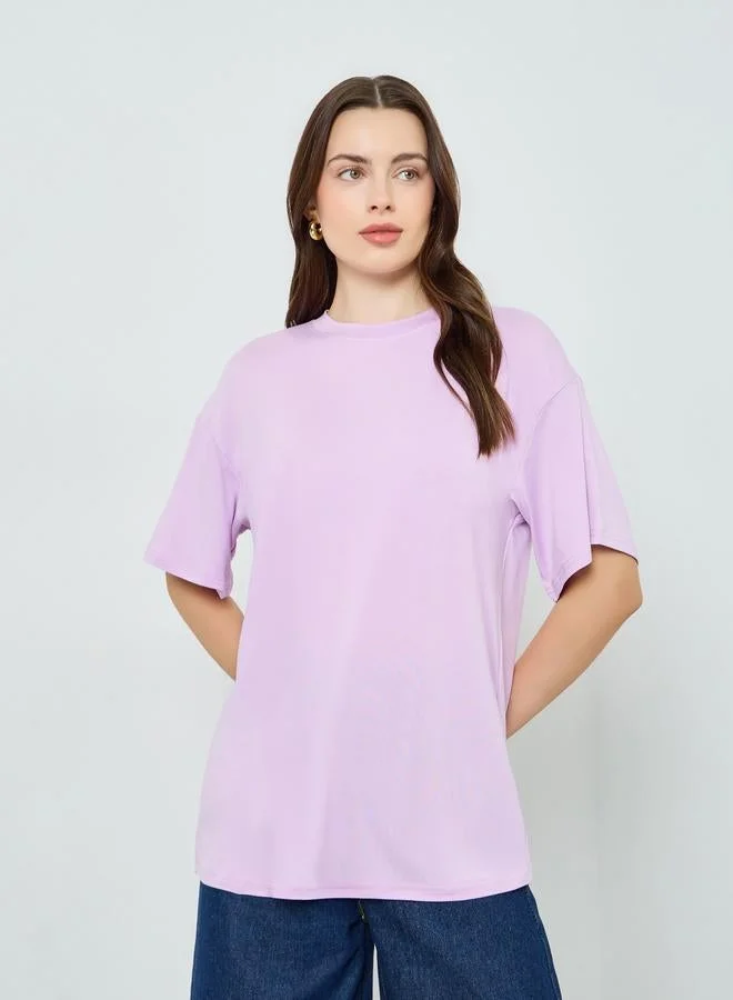 Women's Oversized T-Shirt Purple