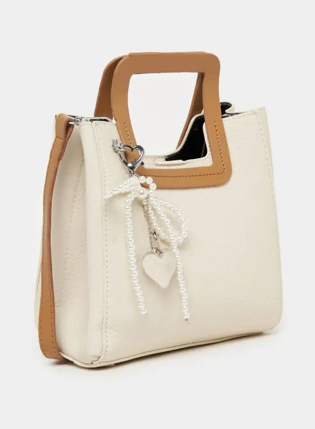 Square Top Handle Handbag – image 5