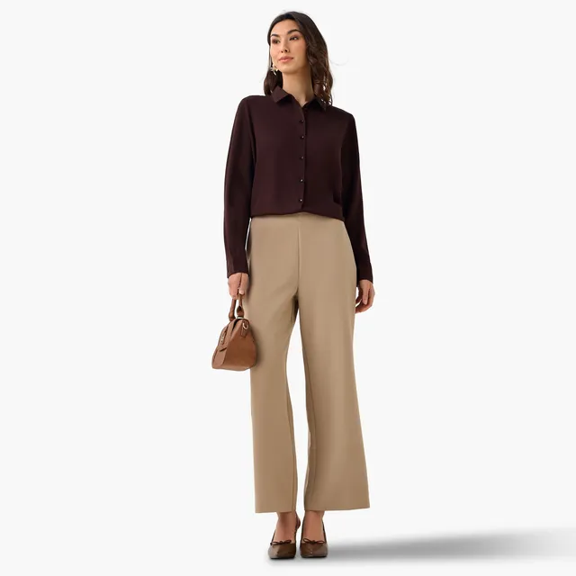 Regular Fit Viscose Shirt – image 2